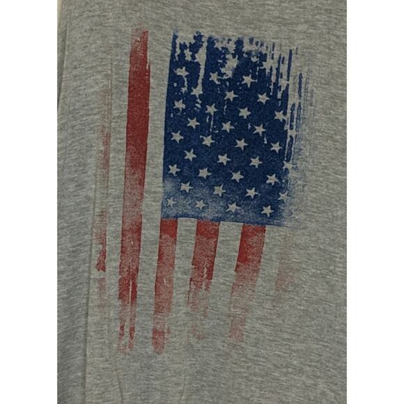 Enough About Me USA Flag Tank - Sz S - GUC - Picture 2 of 7